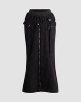 Sorceress Cargo Zip Skirt